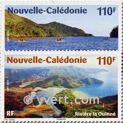 n° 1124/1125 -  Timbre Nelle-Calédonie Poste