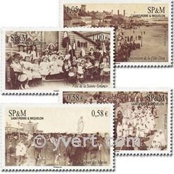 n.o 986/989 (BF 15) -  Sello San Pedro y Miquelón Correos