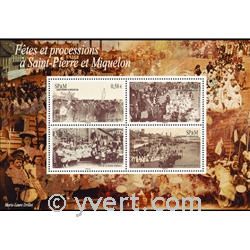 nr. 15 -  Stamp Saint-Pierre et Miquelon Souvenir sheets