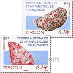 n.o 578 / 579 -  Sello Tierras Australes y Antárticas Francesas Correos