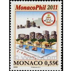 n° 2795 -  Timbre Monaco Poste