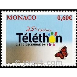 n° 2807 -  Timbre Monaco Poste