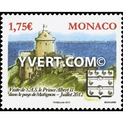 n° 2834 -  Timbre Monaco Poste