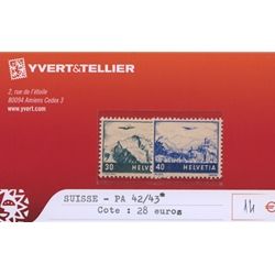 SWITZERLAND -PA n°42/43*