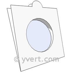 COIN HOLDERS: 32.5 mm - SELF SEALING