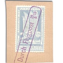 n°4a obl. - Timbre Allemagne Poste aérienne