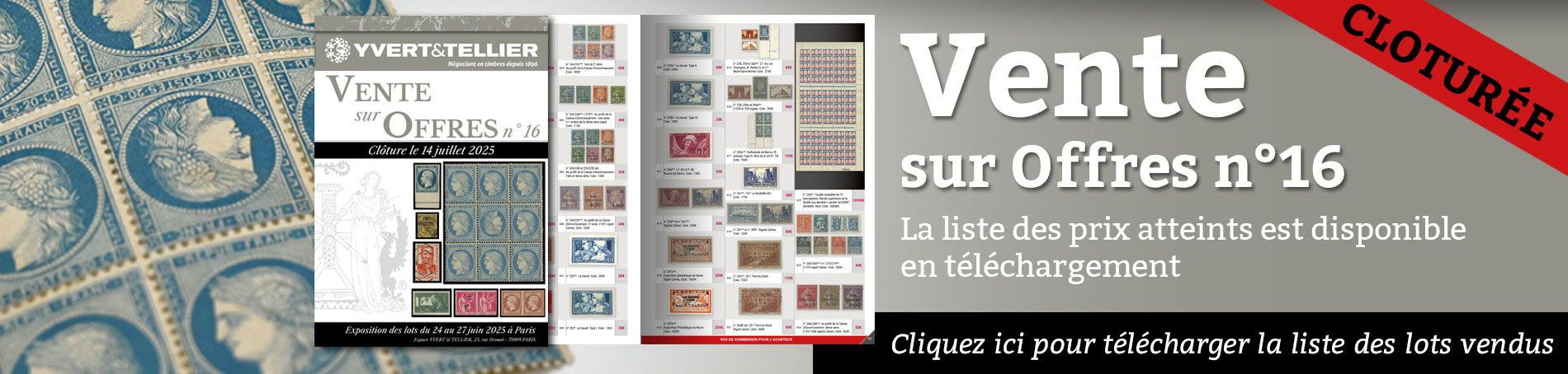 VO16 - LISTE PRIX ATTEINTS